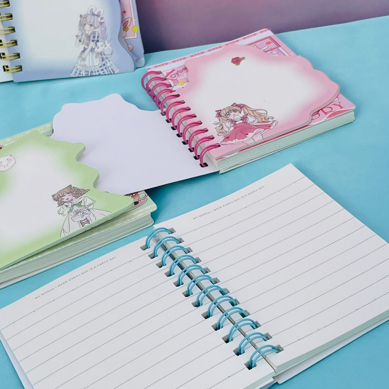 ANIME SPIRAL - JOURNAL - STATIONERYSTUDIO