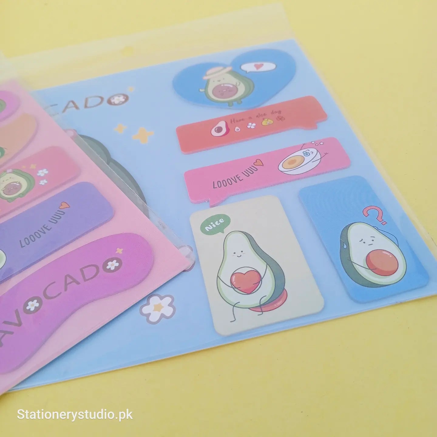 AVOCADO MEMO PAD - STICKY NOTE - STATIONERYSTUDIO