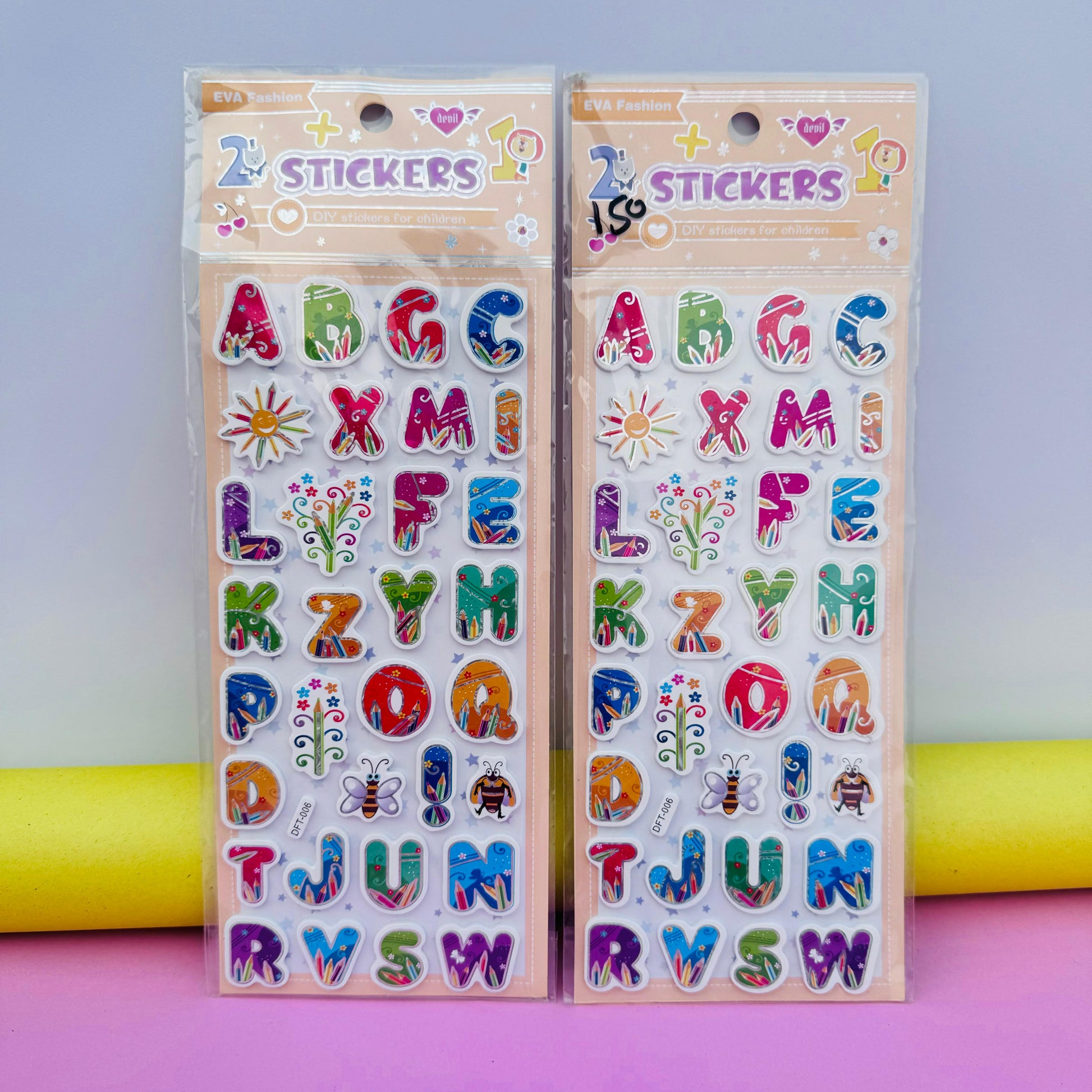 Alphabet Letters - Stickers - STATIONERYSTUDIO