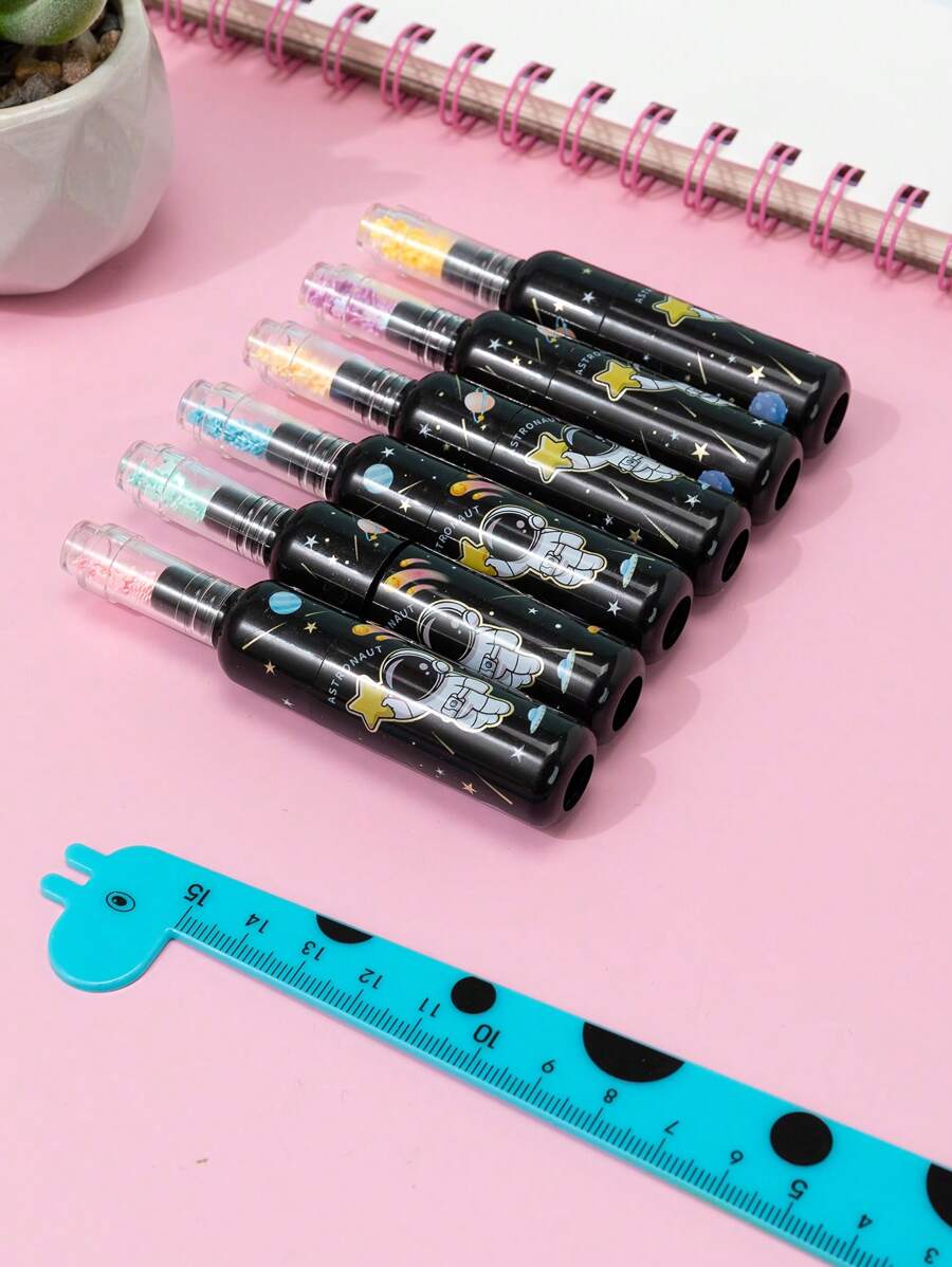 Astronaut Highlighter - Set of 6 - STATIONERYSTUDIO