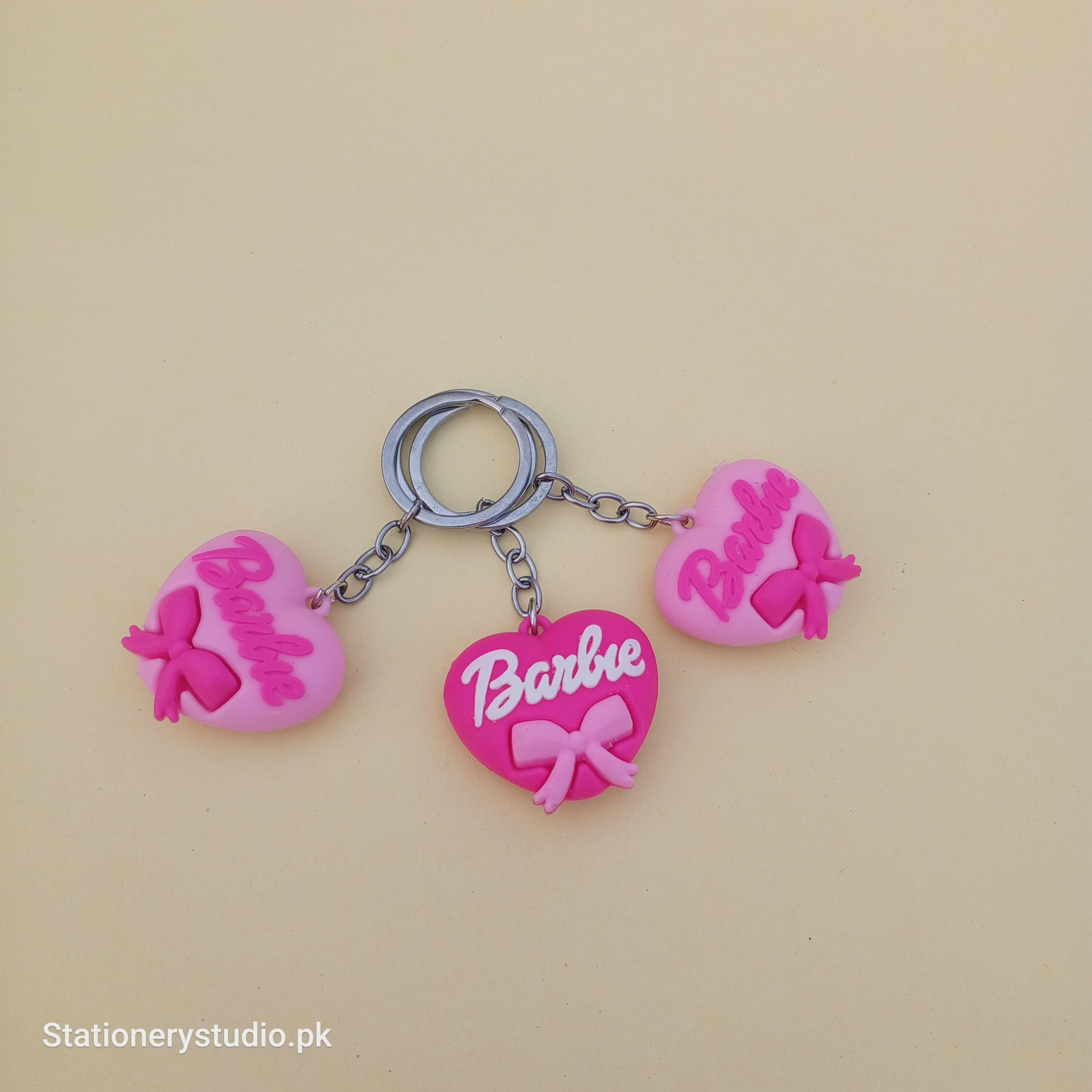 BARBIE - HEART KEYRING - STATIONERYSTUDIO