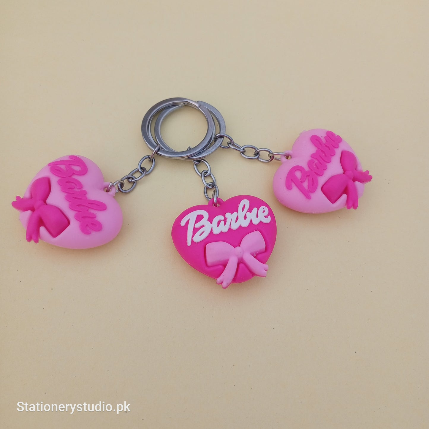 BARBIE - HEART KEYRING - STATIONERYSTUDIO