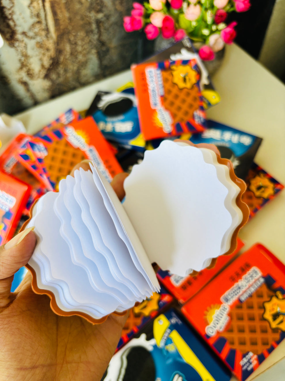 Ovaltine Chocolate Waffle Scented Notebook