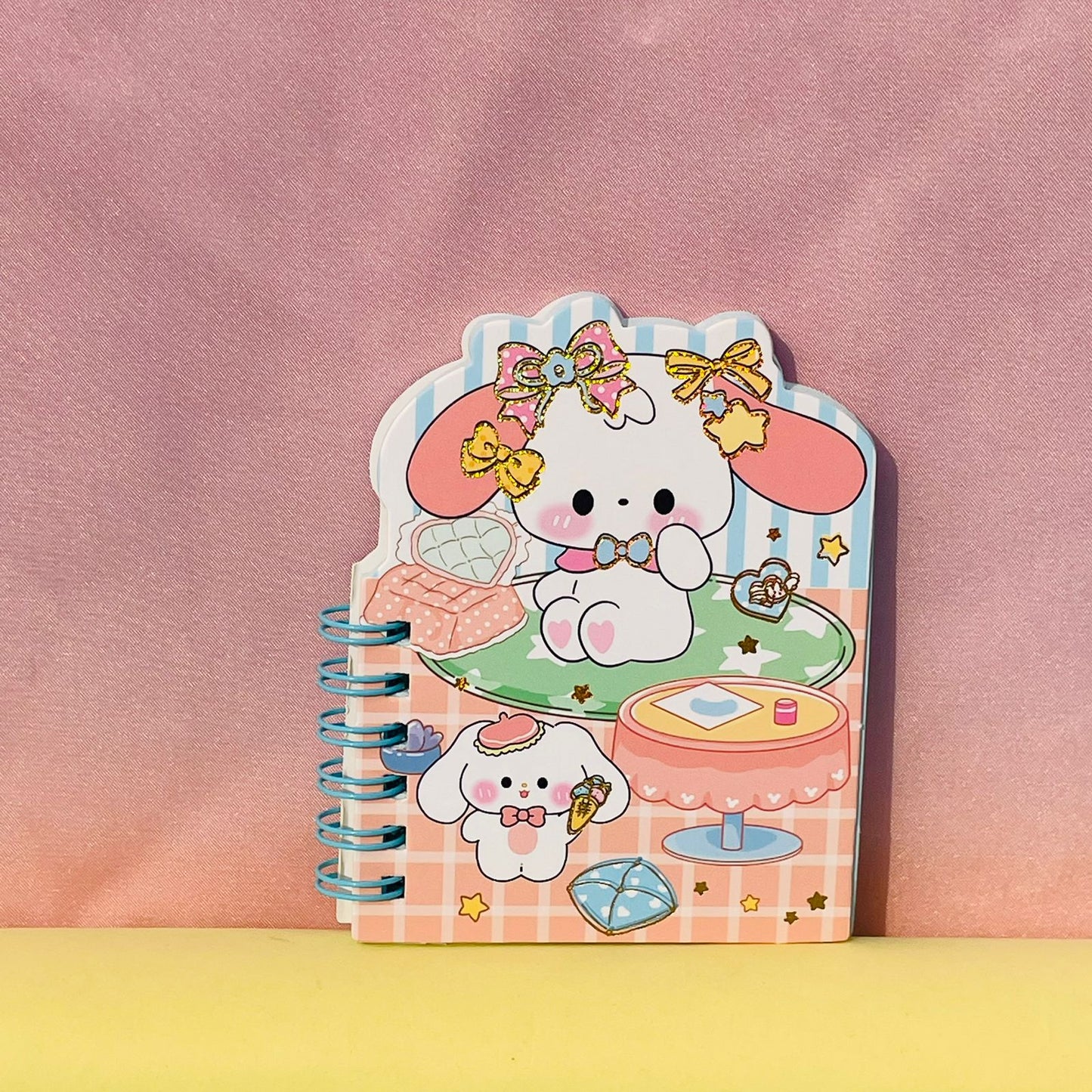 BUNNY - MINI NOTEBOOK/JOURNAL PINK