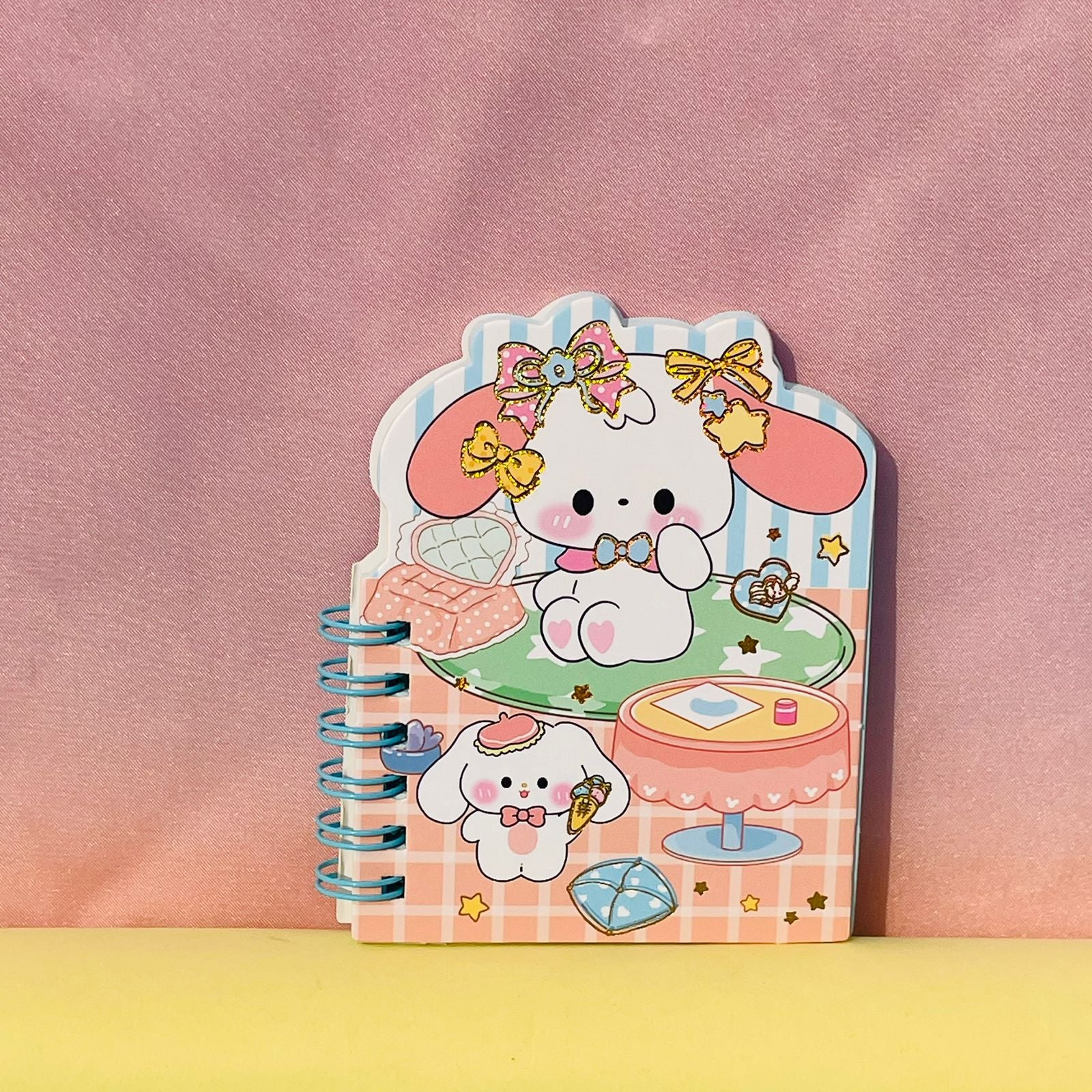 BUNNY - MINI NOTEBOOK/JOURNAL PINK