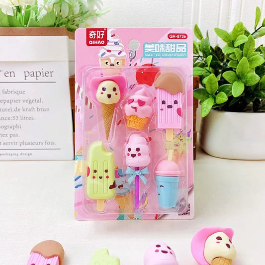 ICE-CREAM ERASERS