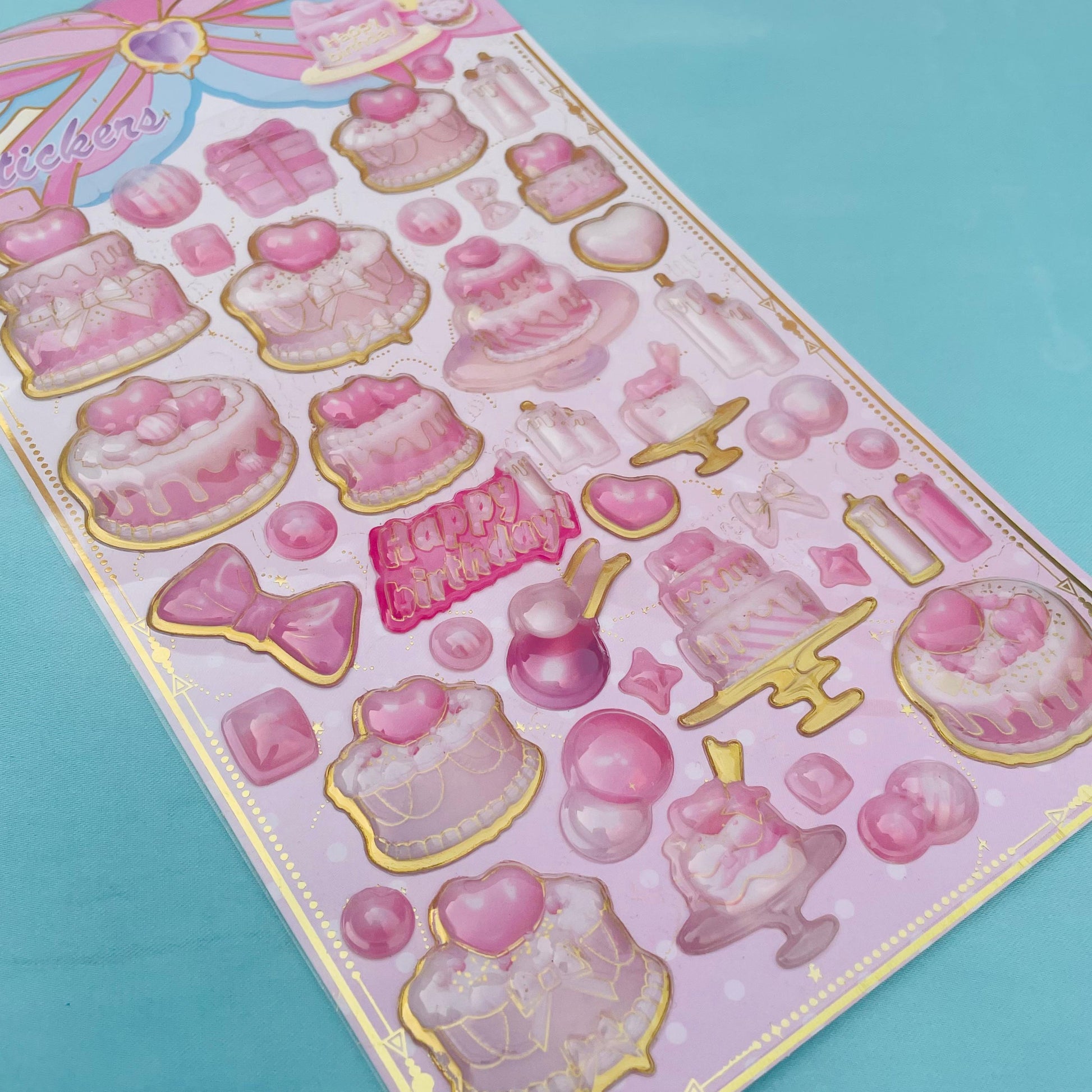 CAKE - STICKER SHEET