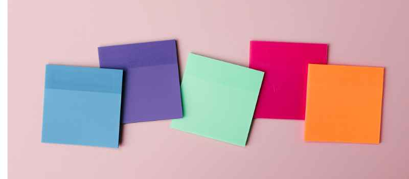 COLORED TRANSLUCENT TRANSPARENT STICKY NOTE – STATIONERYSTUDIO