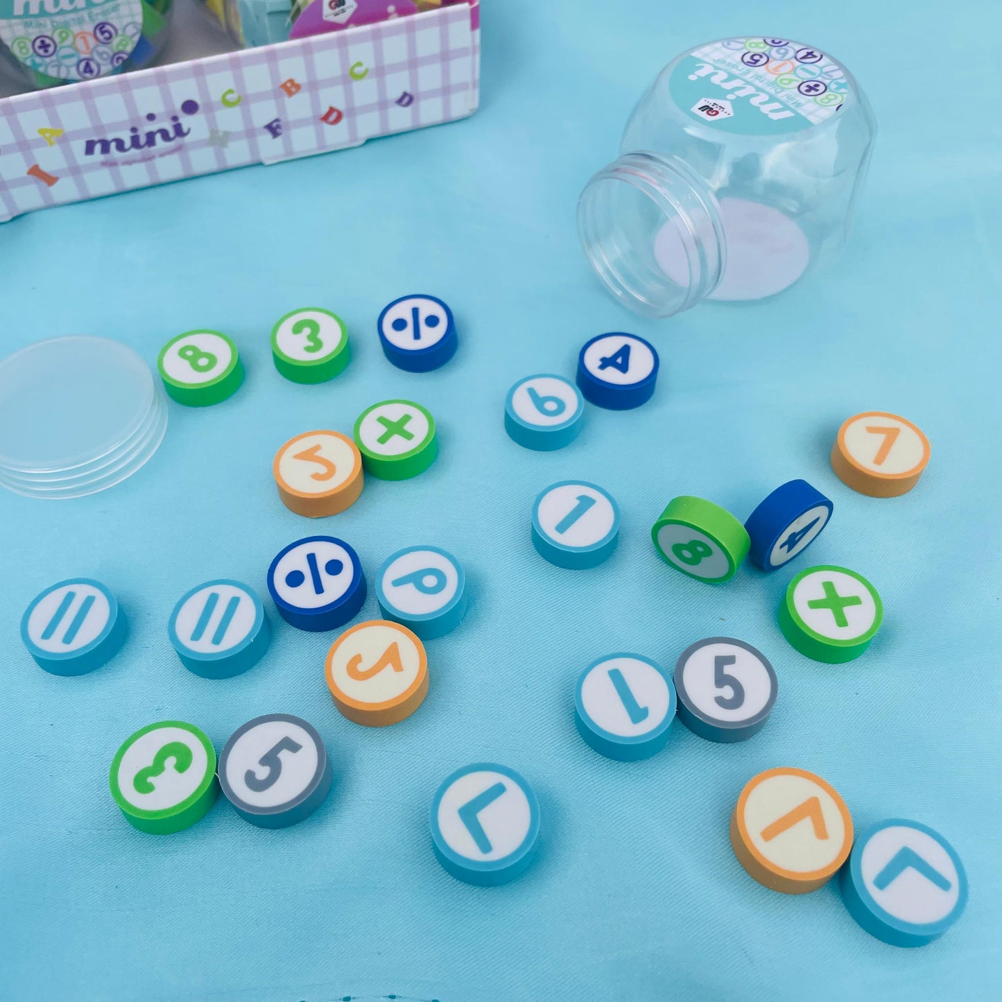 CUTE - ALPHABET ERASERS - STATIONERYSTUDIO