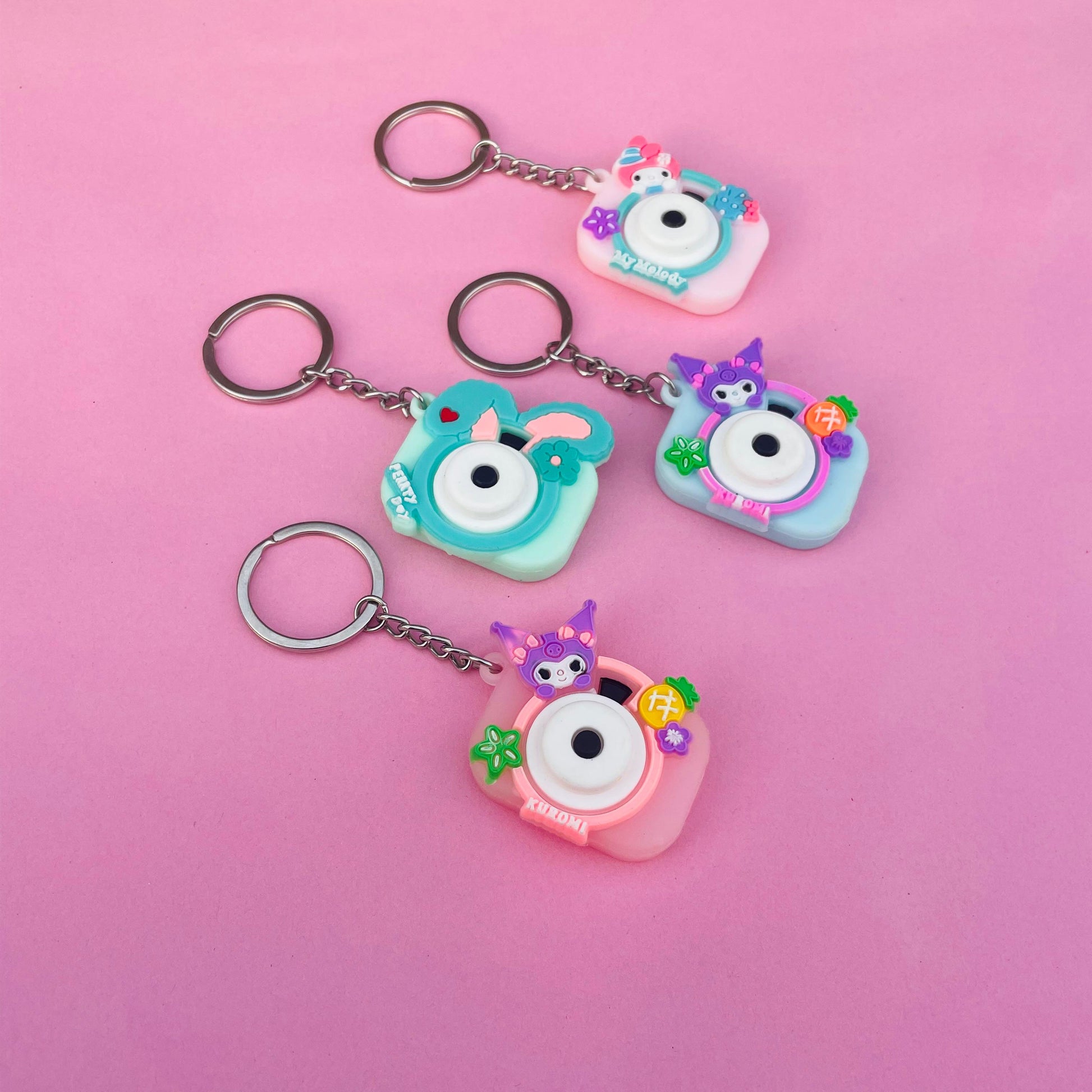 CUTE CAMERA - KEYRING - STATIONERYSTUDIO