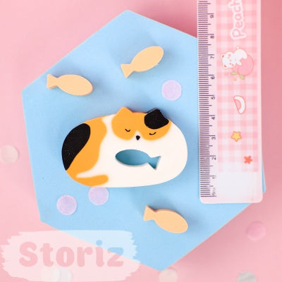 CUTE CAT - CAKE ERASER - STATIONERYSTUDIO