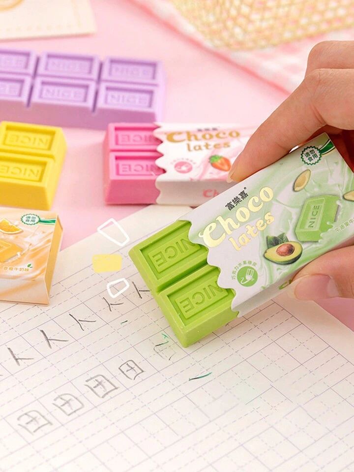 Chocolate - Eraser - STATIONERYSTUDIO