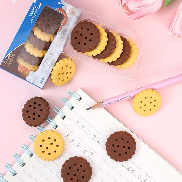 Cookies Eraser - Set of 6