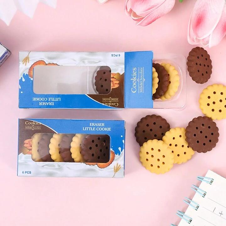 Cookies Eraser - Set of 6
