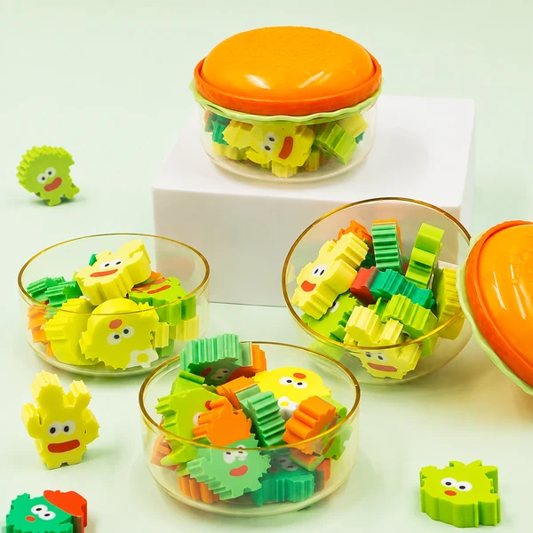Burger Container - Dino Eraser