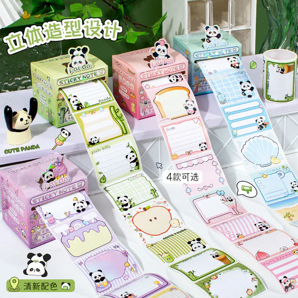 Panda Peel Off - Sticky Note Roll