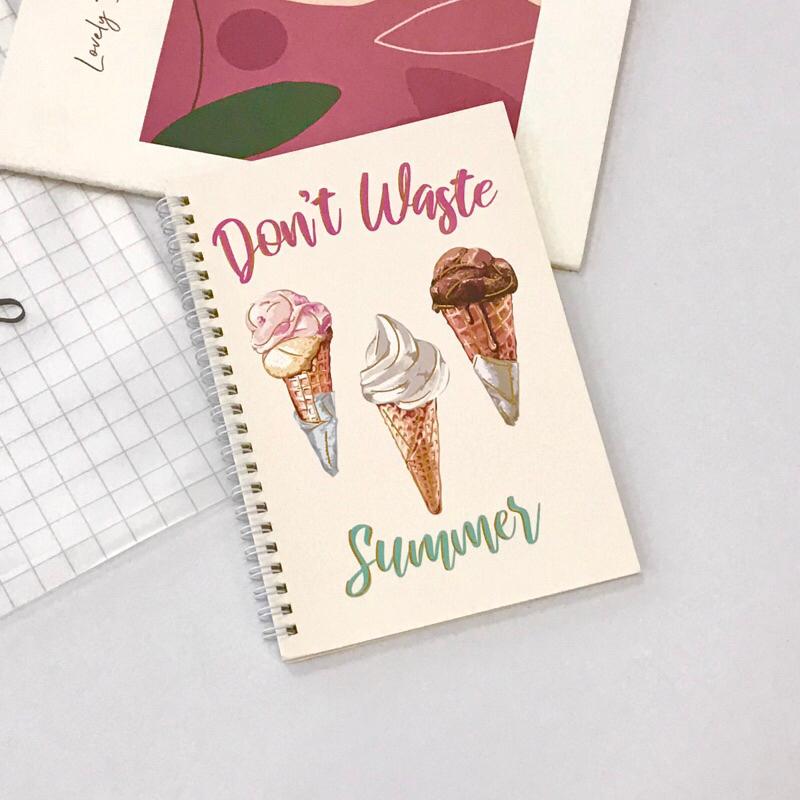 Don't waste Summer Spiral - Journal