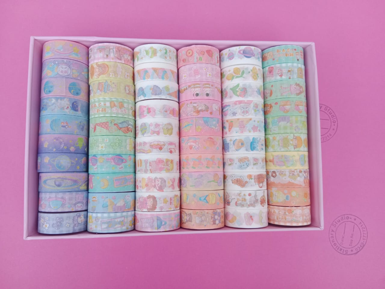 FANTASY WASHI TAPE SET OF 60 - STATIONERYSTUDIO