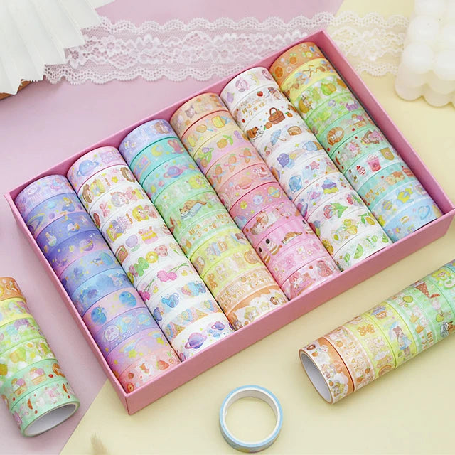 FANTASY WASHI TAPE SET OF 60 - STATIONERYSTUDIO