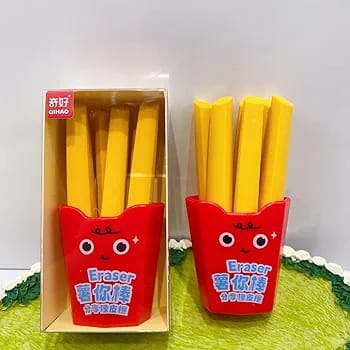 FRIES - ERASERS - STATIONERYSTUDIO