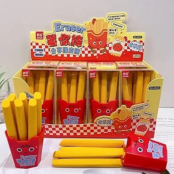 FRIES - ERASERS - STATIONERYSTUDIO