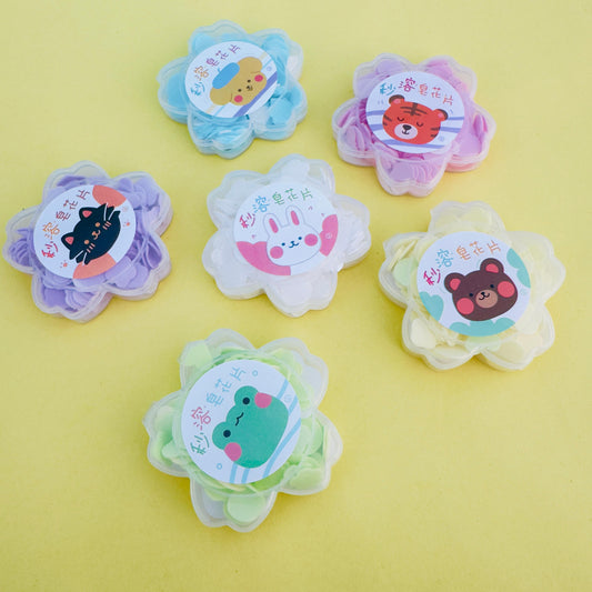 Flower Shape - Paper Soap