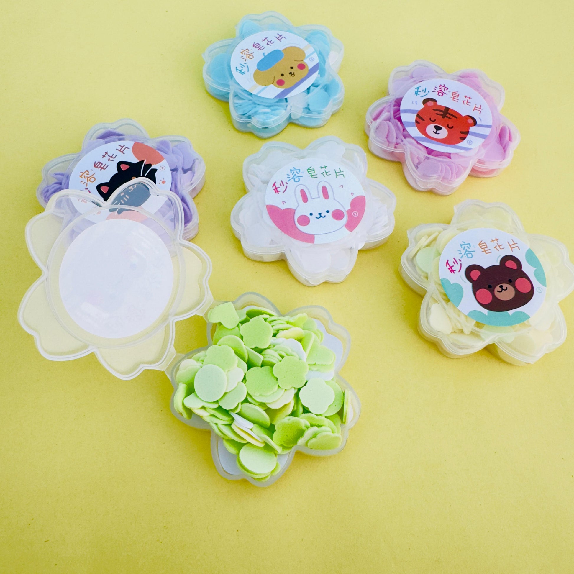 Flower Shape - Paper Soap