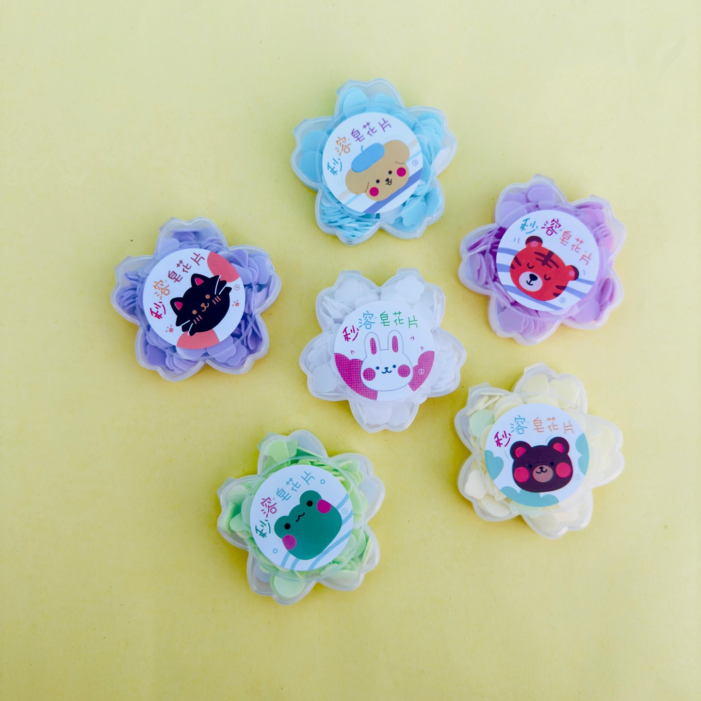 Flower Shape - Paper Soap