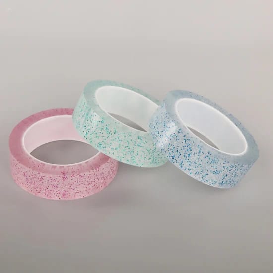 GLITTER NANO TRACELESS DOUBLE SIDED MAGIC TAPE - STATIONERYSTUDIO