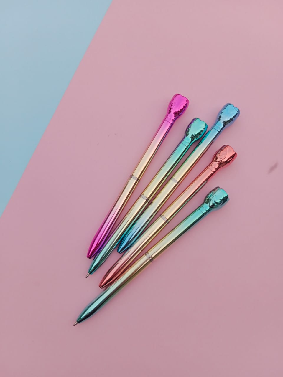 Gradient twist ballpens - STATIONERYSTUDIO