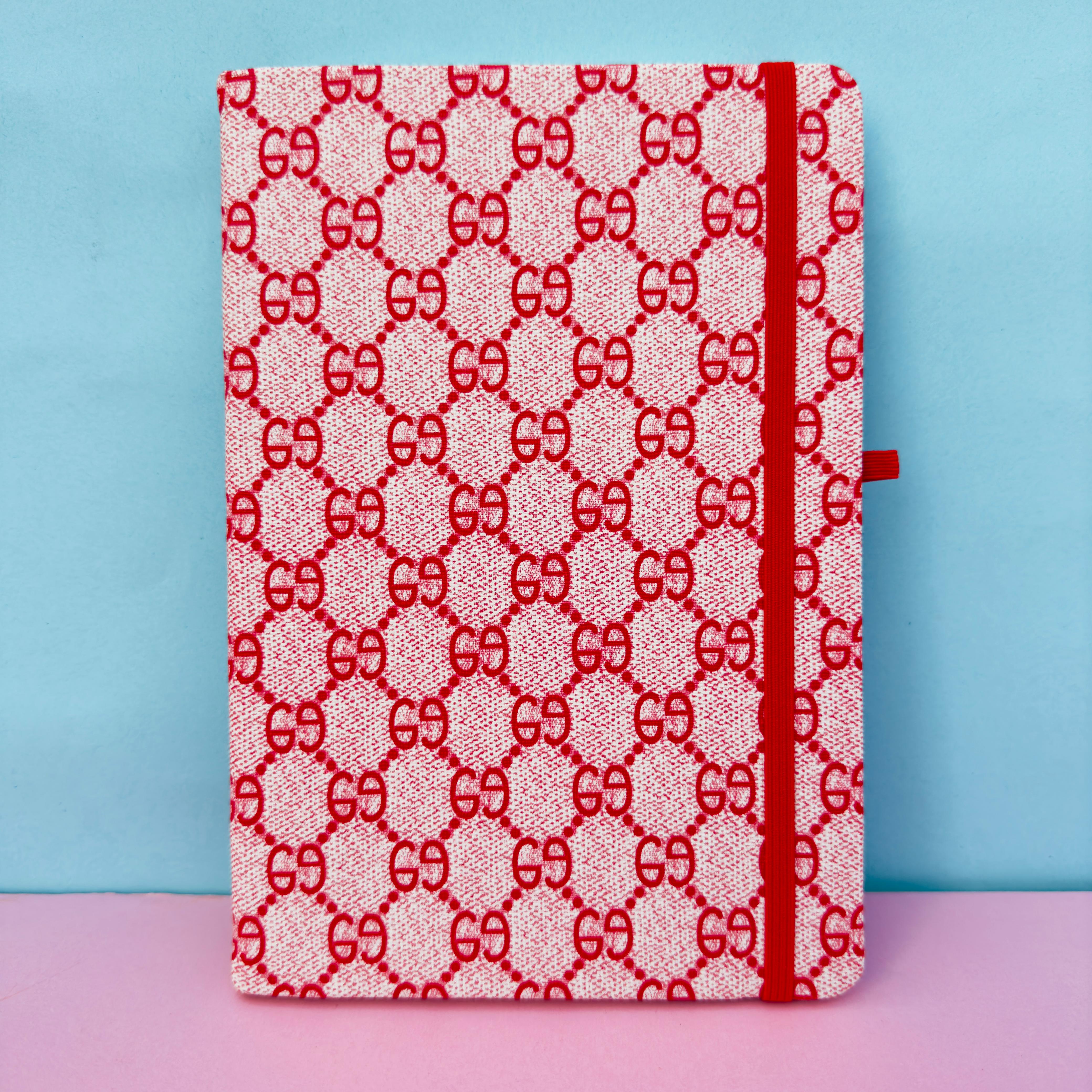 Gucci Print - Notebook/Journal - STATIONERYSTUDIO