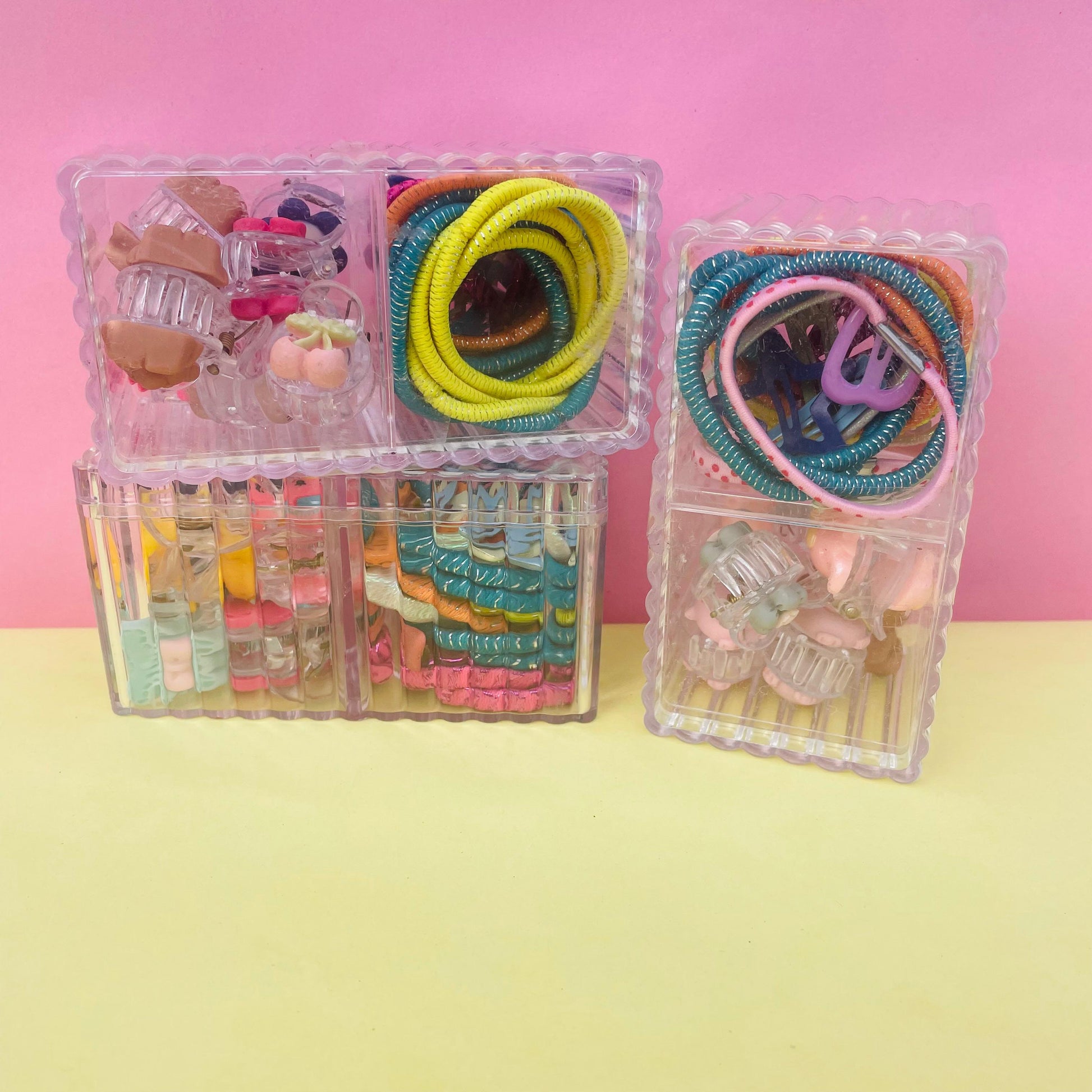 HAIR ACCESSORIES - ACRYLIC BOX - STATIONERYSTUDIO