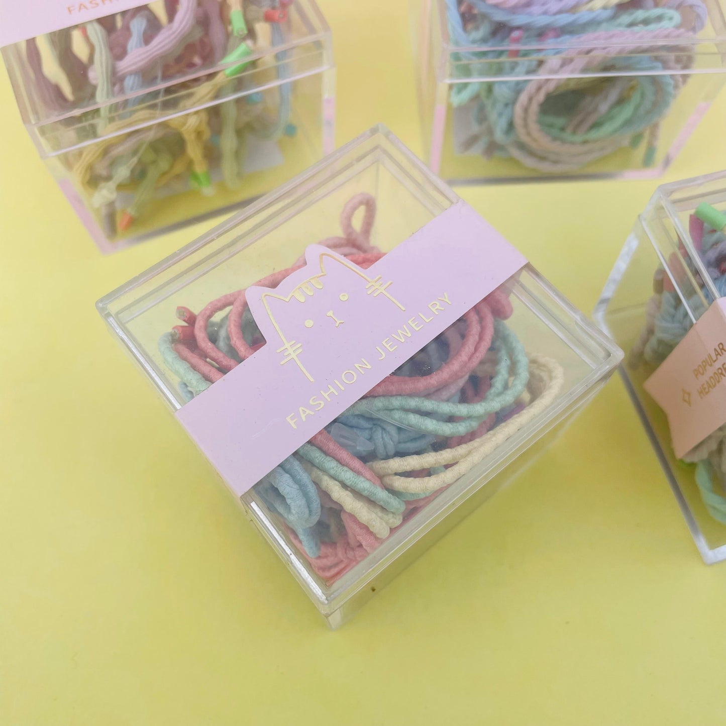 HAIR TIES - BOX - STATIONERYSTUDIO