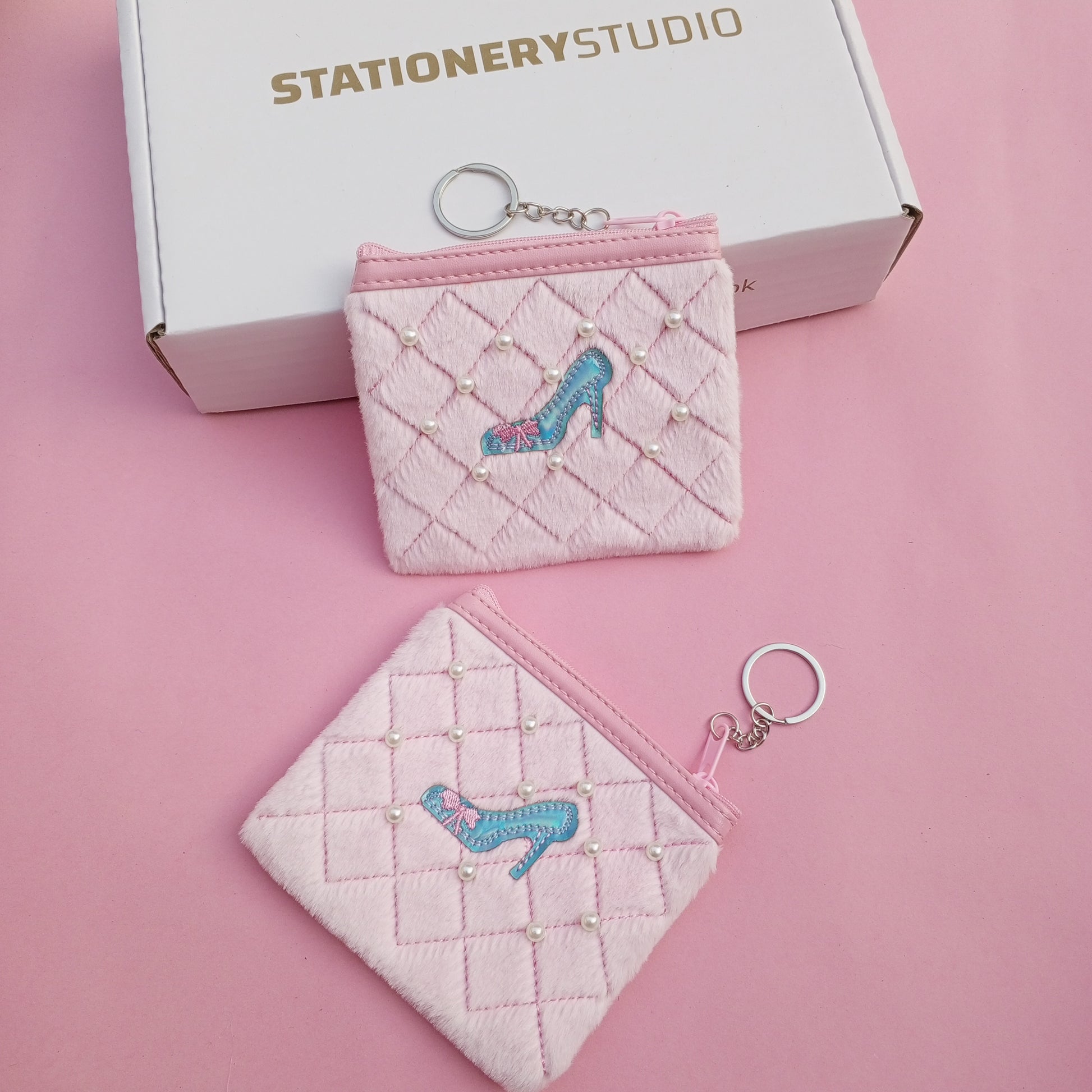 HEELS PLUSH - KEY RING COIN POUCH - STATIONERYSTUDIO