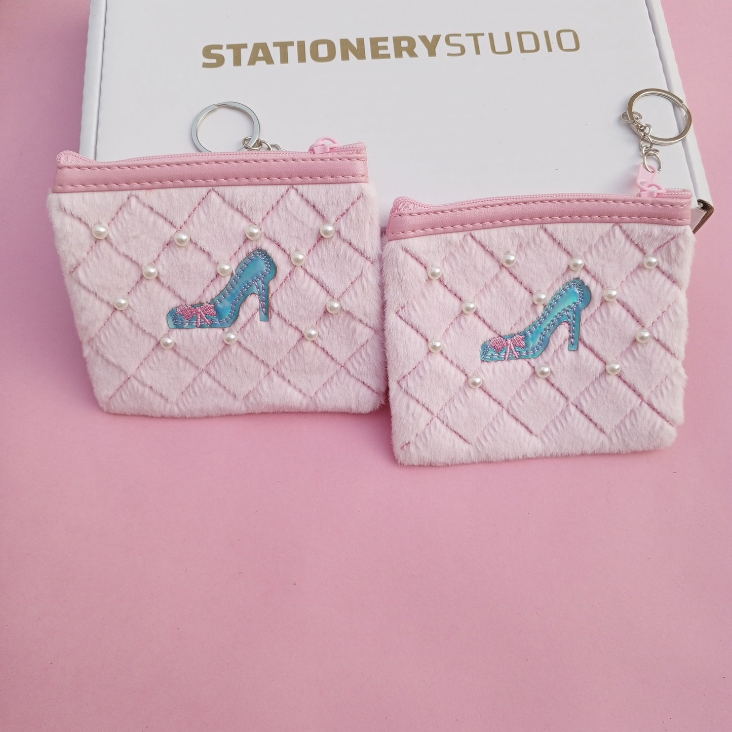 HEELS PLUSH - KEY RING COIN POUCH - STATIONERYSTUDIO