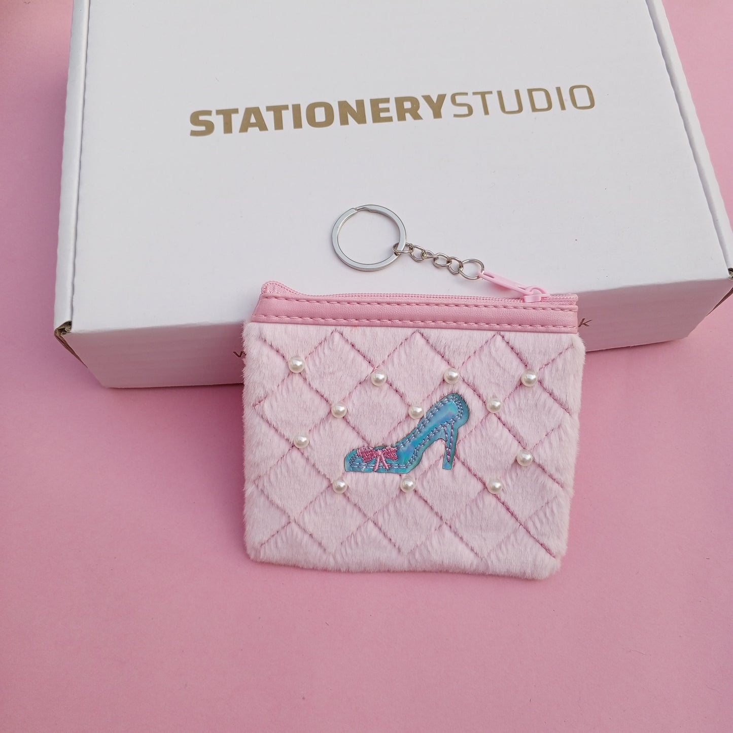 HEELS PLUSH - KEY RING COIN POUCH - STATIONERYSTUDIO