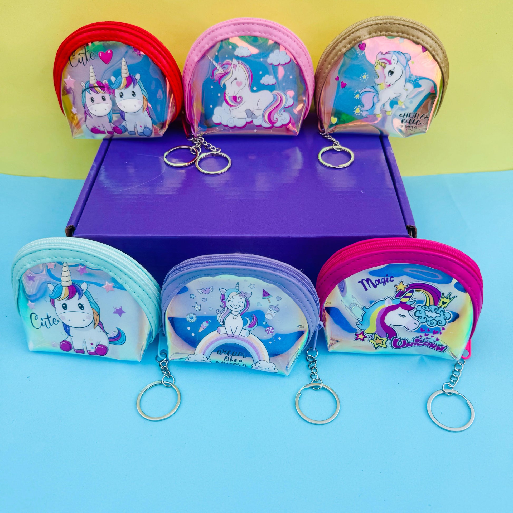 Holographic Unicorn - Coin Pouches