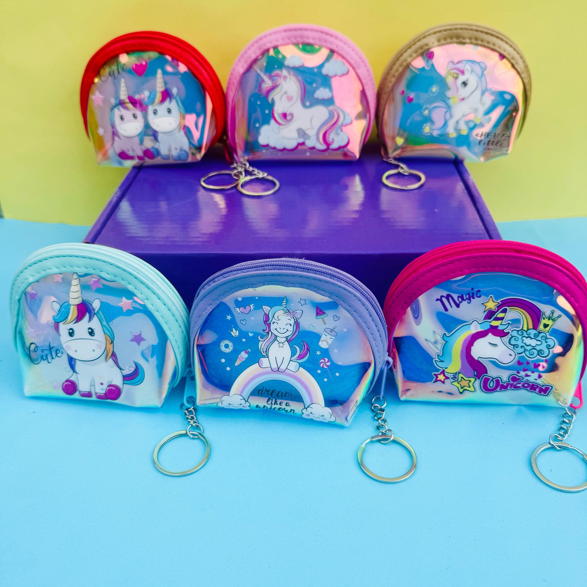 Holographic Unicorn - Coin Pouches