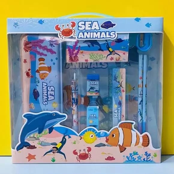 SEA ANIMAL STATIONERY SET (YOYO-8028)