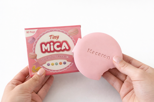 Strawberry Macaron Scented Notebook