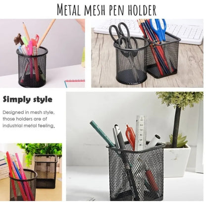 METAL MESH PEN HOLDER