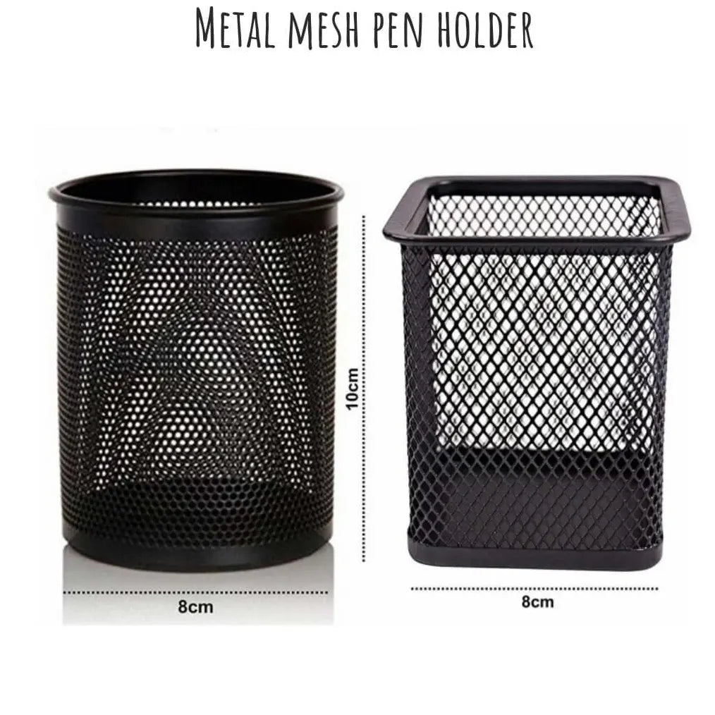 METAL MESH PEN HOLDER