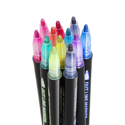 OUTLINE MARKERS_PACK OF 12