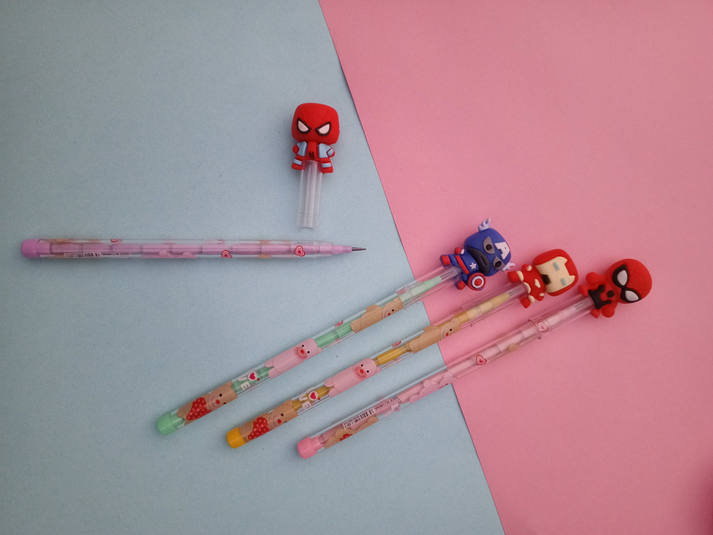 SUPER HEROES - KIDS BULLET PENCIL