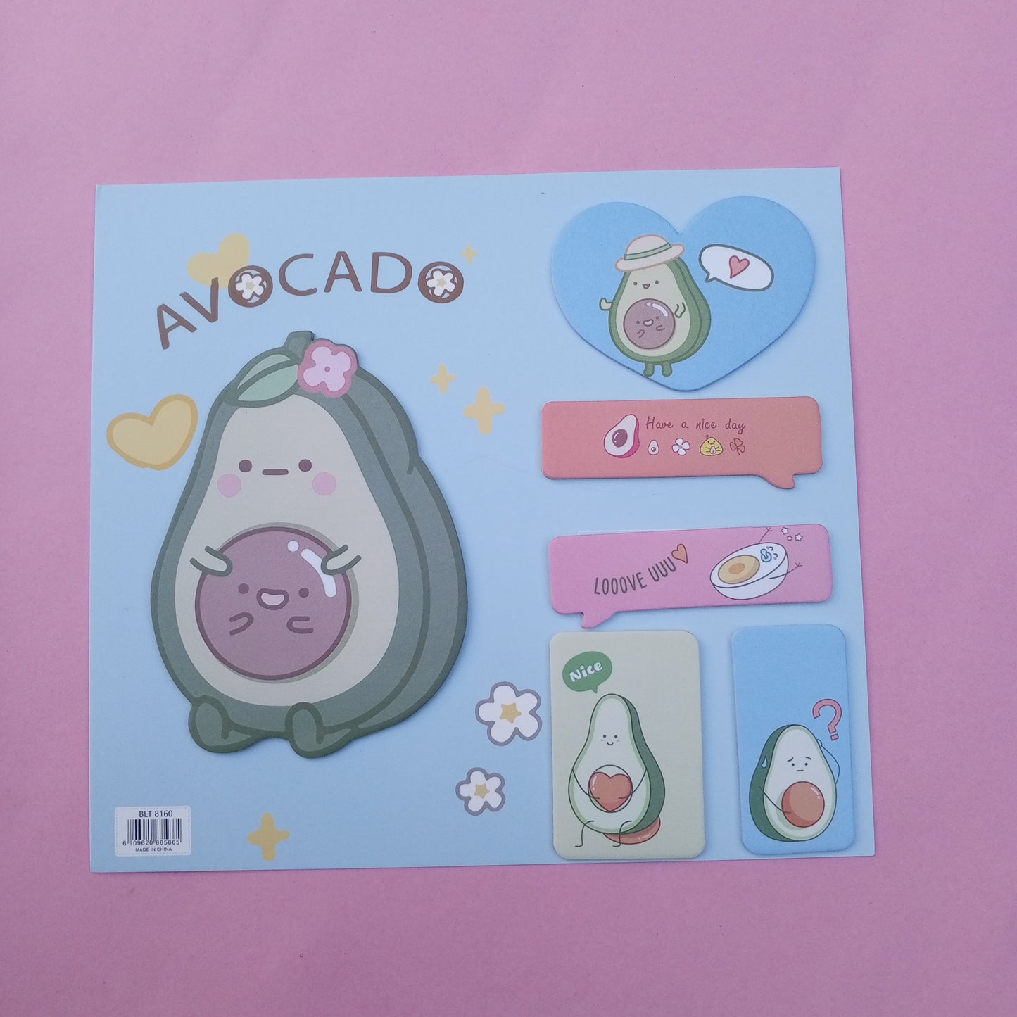 AVOCADO STICKY NOTES