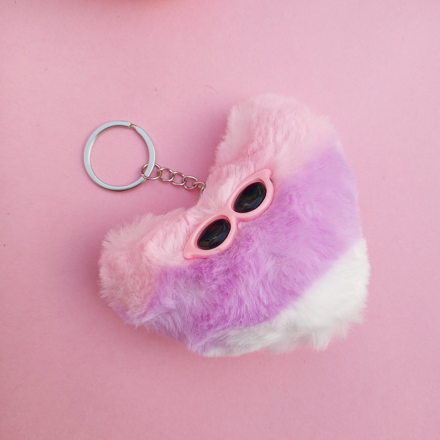 GOOGLY HEART KEYRING