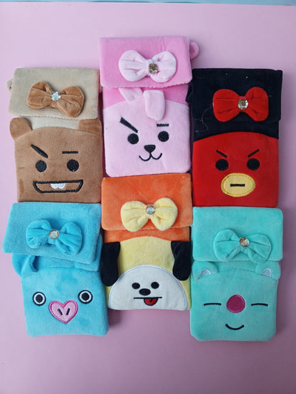 BTS PLUSHIE BAGS