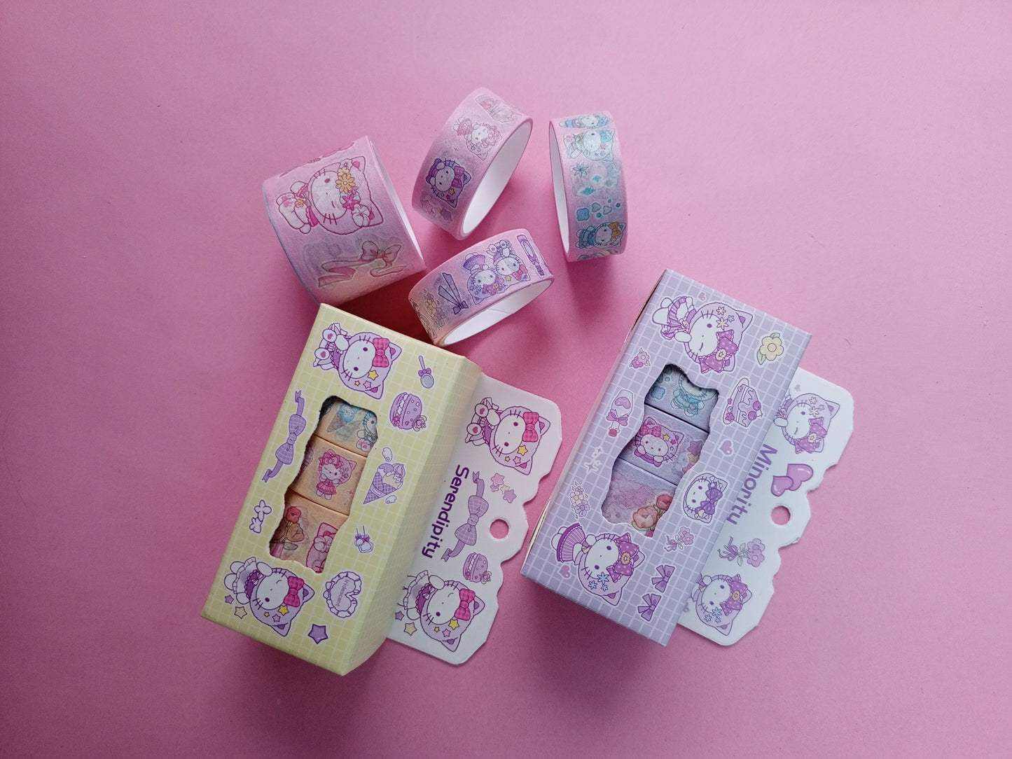 HELLO KITTY - WASHI TAPE SET OF 4