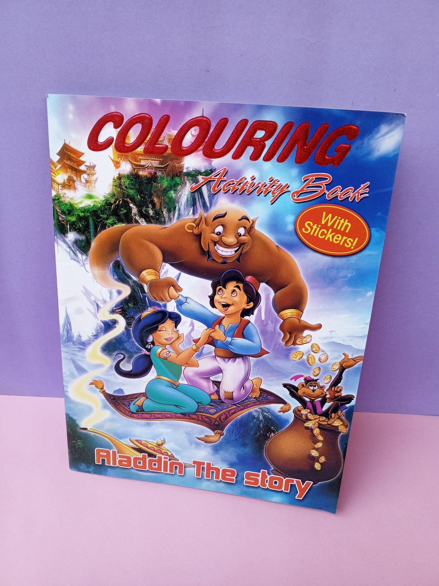 ALLADIN STORY/COLORING BOOK