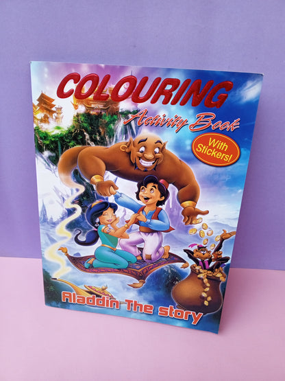 ALLADIN STORY/COLORING BOOK